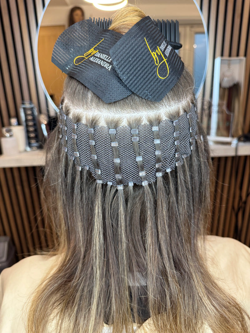 Partial mesh hair loss method
