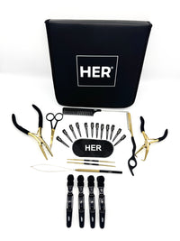 Set of mesh integration tools with 'HER' branding on a white background